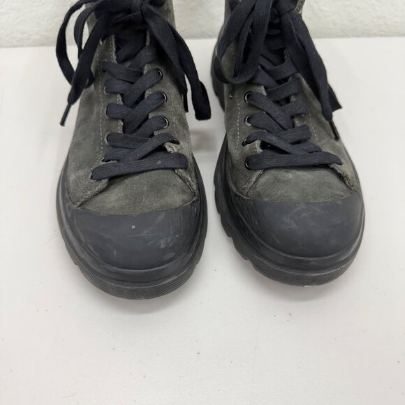 Panchic Polacchino Suede Leather Lace Up Boots Shoes Mens size 10 Made in Italy main image 6